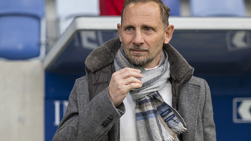 Trainer Mauro Lustrinelli steht mit dem FC Thun vor wegweisenden Tagen
