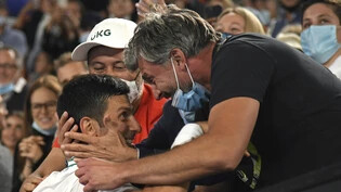 Erlebten erfolgreiche Zeiten wie hier beim Sieg am Australian Open: Novak Djokovic und Coach Goran Ivanisevic