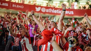 Die Bilbao-Fans jubeln
