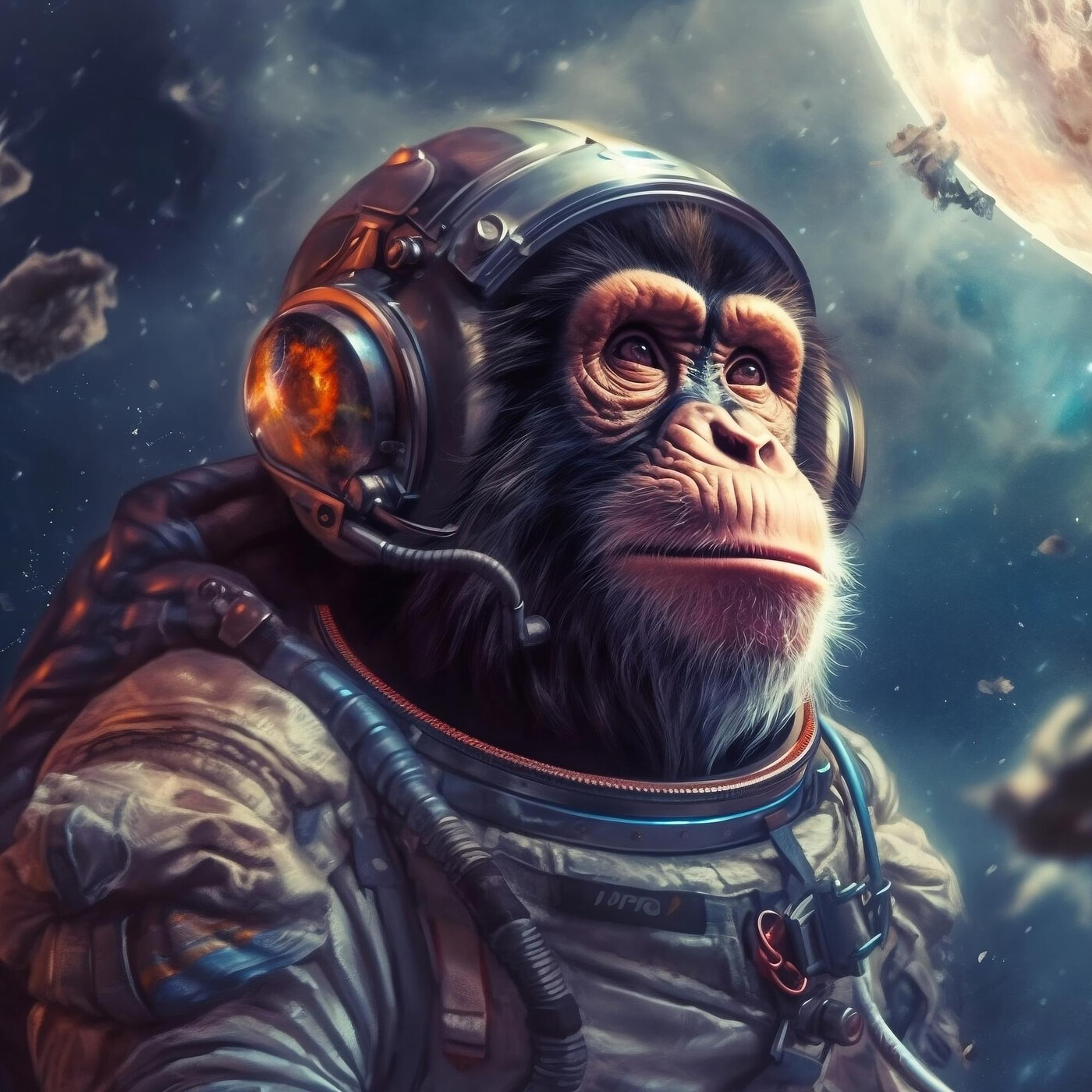 Das erste Tier erreichte nie den Weltraum: eine Hommage an den Affen Albert.