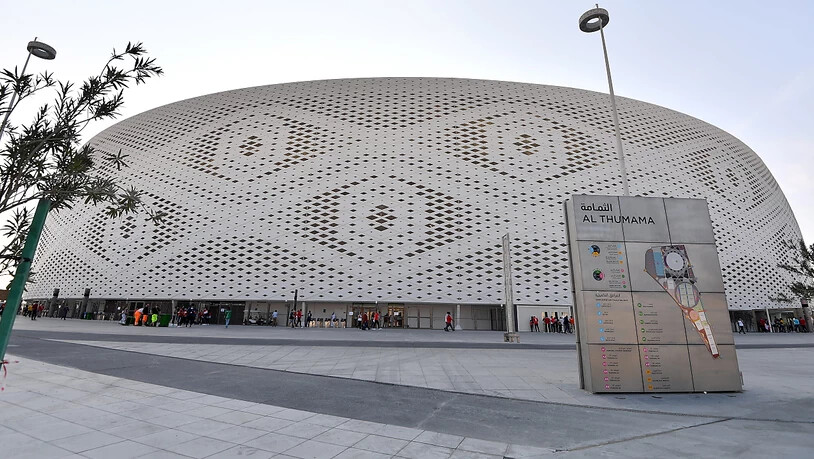 Al Thumama in Doha bietet Platz für 40'000 Zuschauer