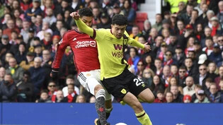 Burnley-Stürmer Zeki Amdouni spielt gegen Manchester United stark auf
