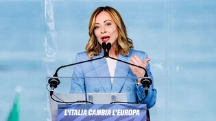 Italiens Ministerpräsidentin Giorgia Meloni. Foto: Roberto Monaldo/LaPresse via ZUMA Press/dpa